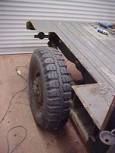 rechtes Seitenteil fehlt