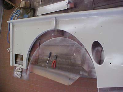 komplettes linkes Seitenteil