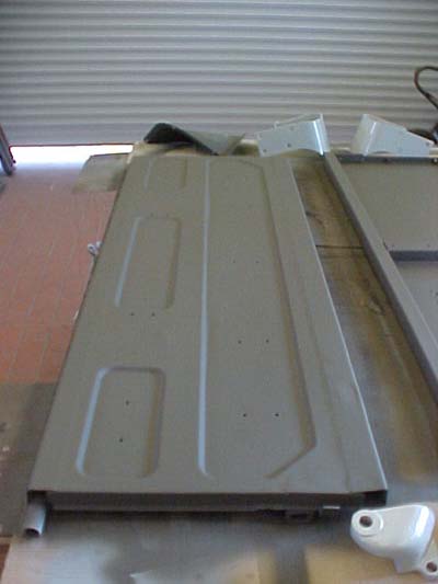 lackierte Heckklappe