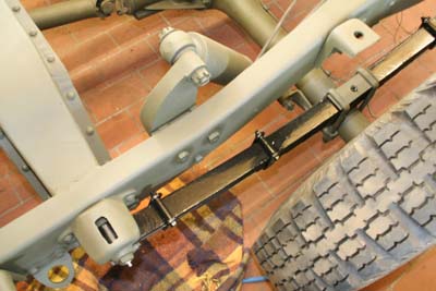 Blattfeder wieder an ihrem Platz