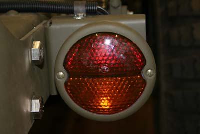 falsch montiertes Rücklicht