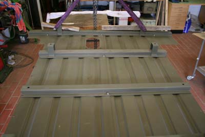 Ladefläche mit Querstreben