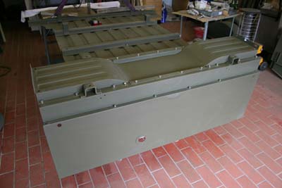 Montage vordere Bordwand