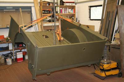 Ladefläche am Haken